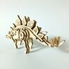 ステゴサウルス　精密ウッドクラフト 恐竜A
