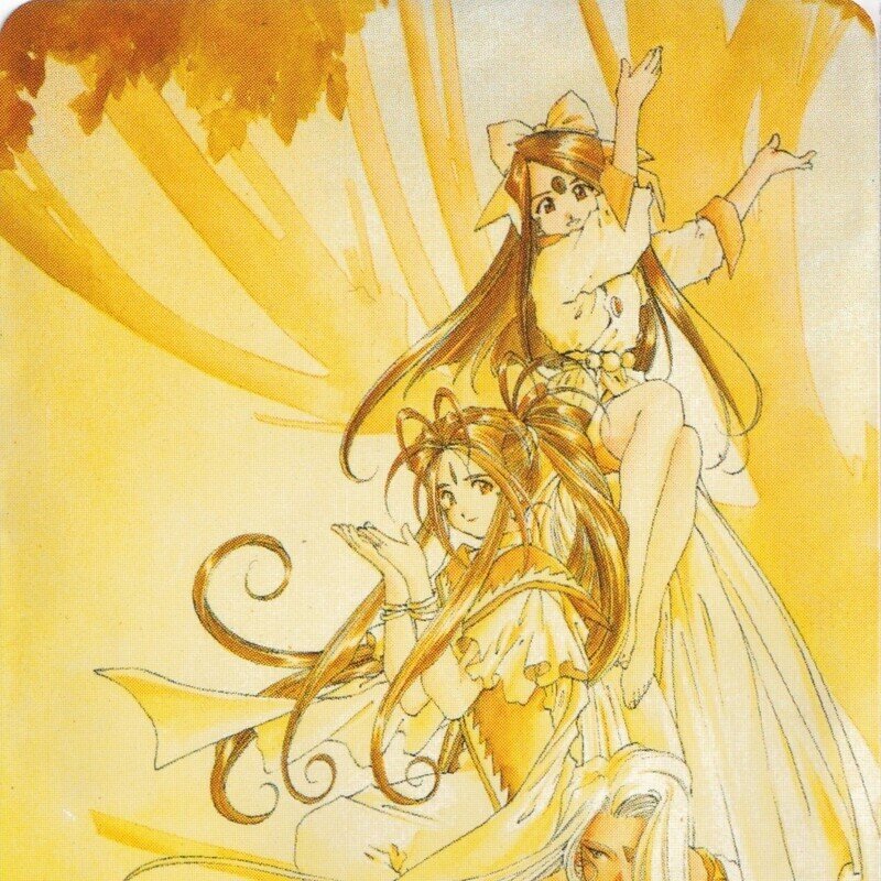 ああっ女神さまっ　8　テレカ