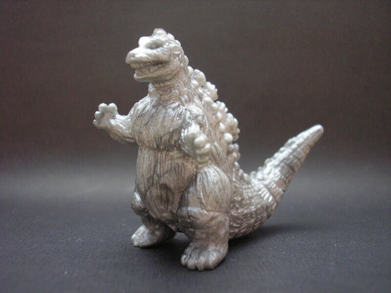 ゴジラ（初代耳付き）　バンダイ　1/1200シリーズ ゴジラ　怪獣消しゴム