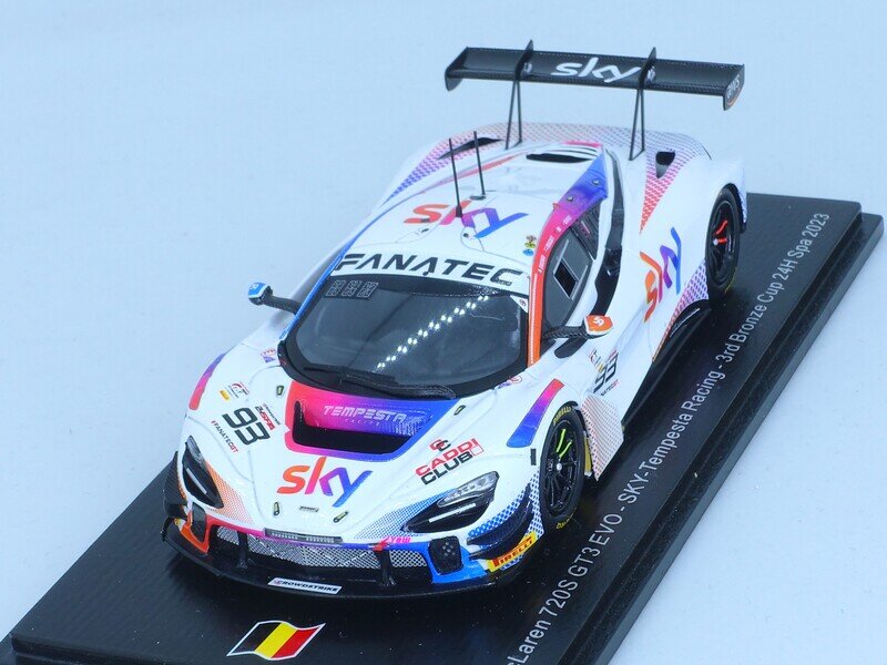 McLaren 720S GT3 Evo #93 2023 Spa24H　(Spark 1/43)
