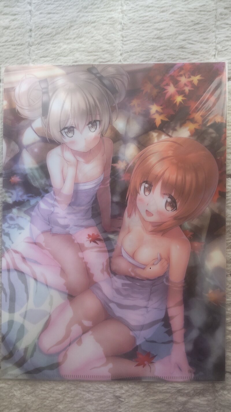ガルパンクリアファイル・2016 冬コミ