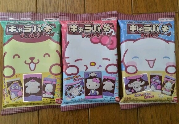 サンリオキャラパキチョコレート