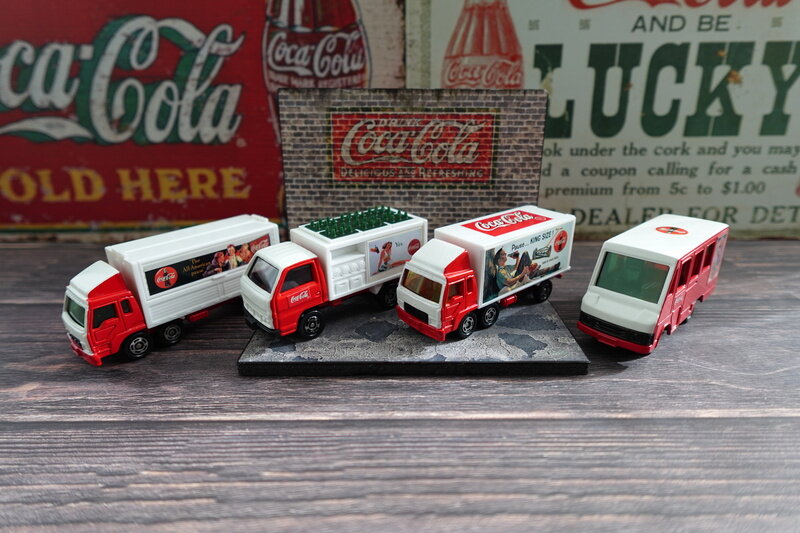 TOMICA COCA COLA ANTIQUE COLLECTION