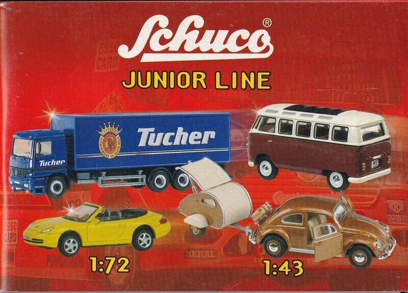 SCHUCO JUNIOR LINE　A7版カタログ　年度不詳