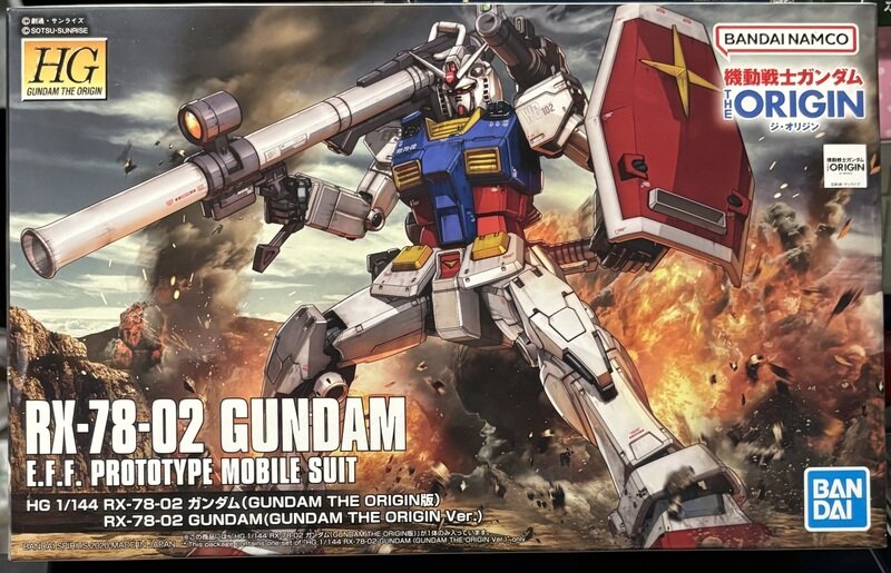 HG 【GUNDAM THE ORIGIN 026】RX-78-02 ガンダム(GUNDAM THE ORIGIN版)