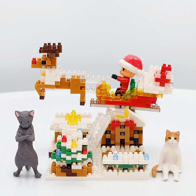 NBH_191 ストーリーズコレクション クリスマスの夜 ナノブロック nanoblock