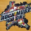 マグネットステッカー ROCK MUST GO ON (※自作)