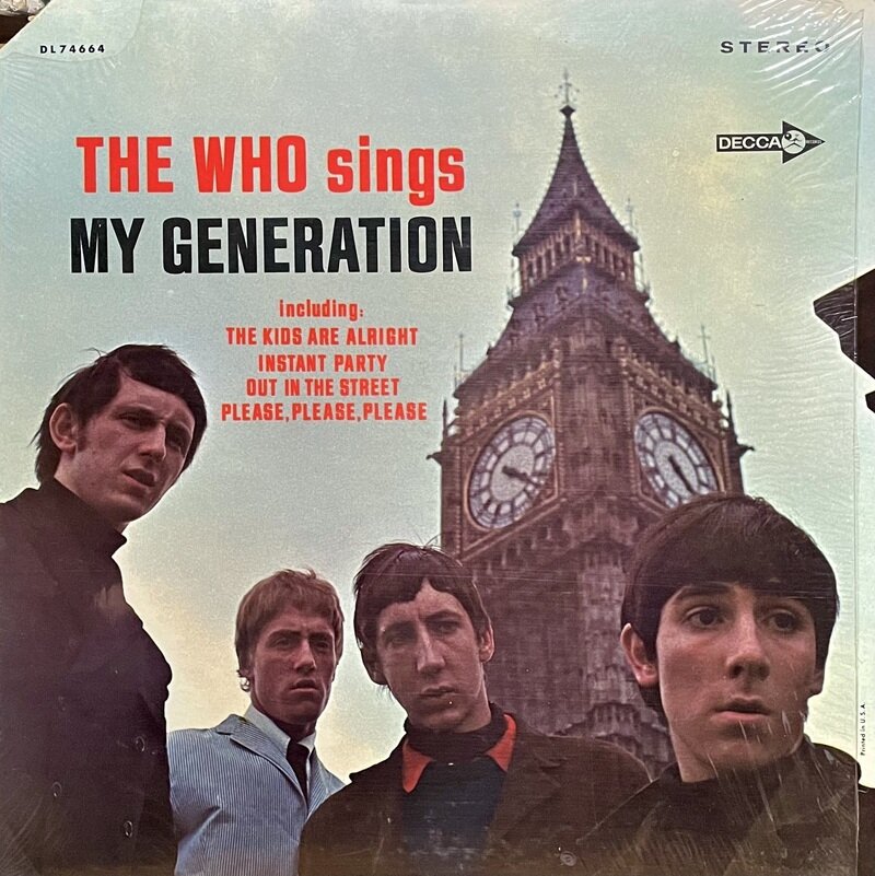 The Who「THE WHO Sings My Generation」アナログ盤