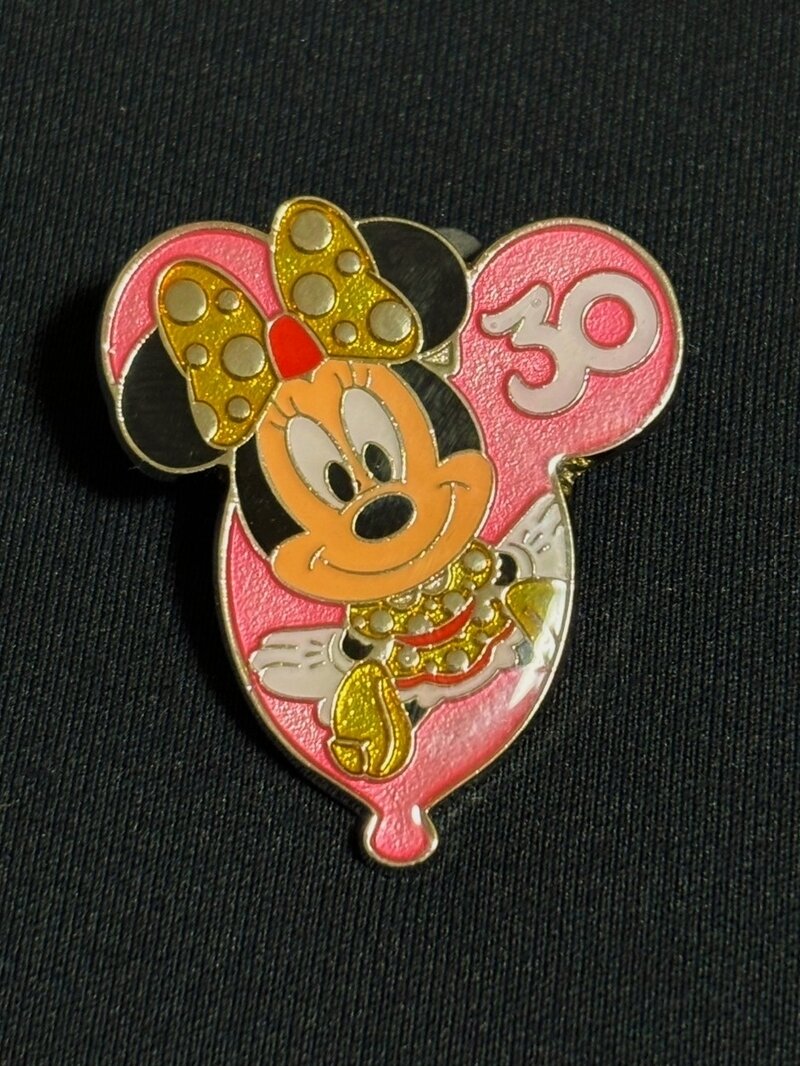 ジャングル・カーニバル　TDR30周年ピンバッジ 　ミニー
