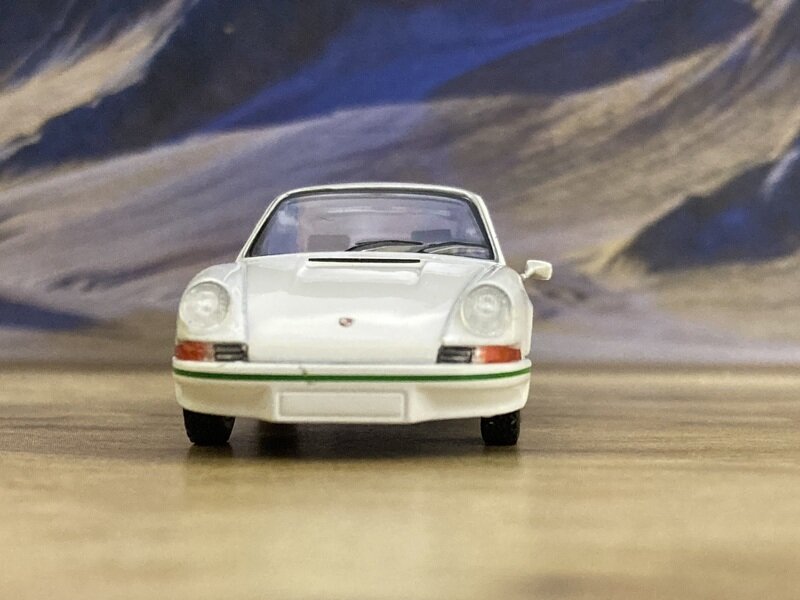 Porsche 911 Carrera RS 2.7 Grand Prix White with Green Livery