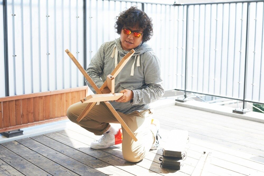 細やかな職人技が光る！ 木の質感を活かしたOUTSIDE INの