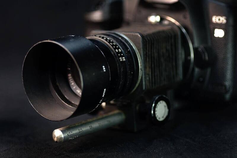 Bellows-Takumar 100mm f4