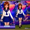 Dollfie Dream【ドルフィードリーム】DD3ボディ、DDH07カスタムヘッド【セイラー服 ブルータイVer.】