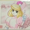 麻宮騎亜先生肉筆色紙「レインボー戦隊ロビン」リリ