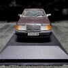 Mercedes-Benz 400E 1992 w/ Antenna  Purple Metallic