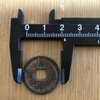 【1835年〜？】寛永通宝　鉄銭　天保期洲崎銭　十字寛