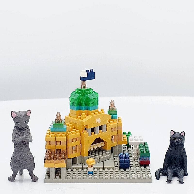 NBH_201 フリンダースストリート駅 🇦🇺 ナノブロック nanoblock