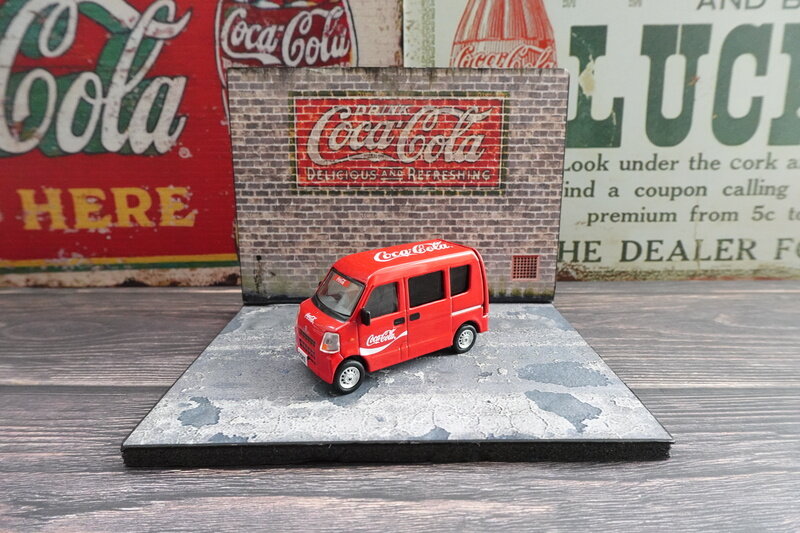 ◆COKE054◆ 1/64 TINY SUZUKI EVERY【Coca-Cola】
