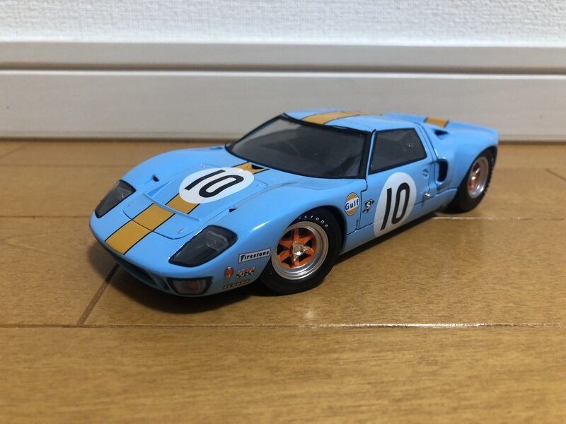 フジミ　フォード　GT40 プラモデル　完成品