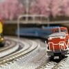 樽見鉄道　客車列車(TDE10-3・オハフ500形・樽見鉄道色)