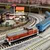 樽見鉄道　客車列車(TDE10-3・オハフ500形・樽見鉄道色)