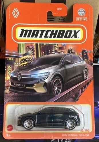 マッチボックス　2022 Renault Mégane(2024 MBX Metro)