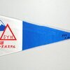 富士西湖ユースホステル お土産ペナント? 1982年 20250424 (付/ 日本ユースホステル協会)
