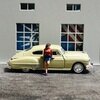 PIN-UP GIRLS with 1950 OLDSMOBILE 88