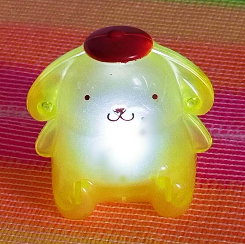 やさしく光るポムポムプリン