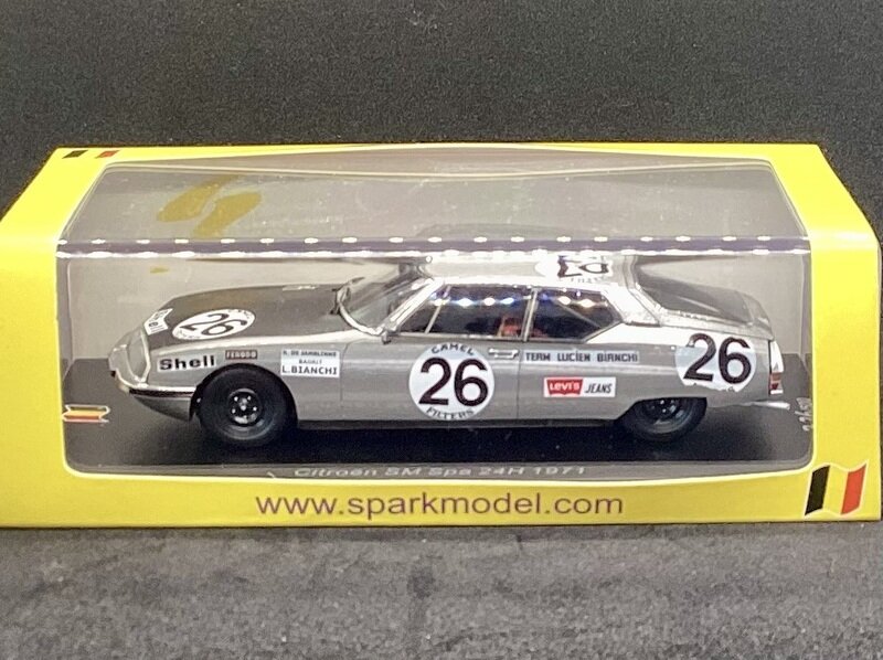 SM 24H Spa 1971  -Team Lucien Bianchi SHELL- (spark)