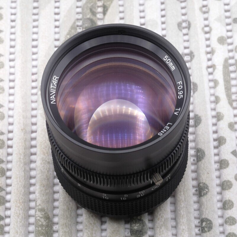 NAVITAR TV LENS 50mm-f0.95