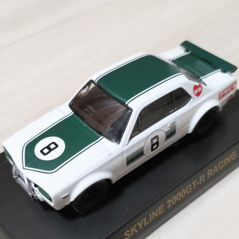 京商CVS-48 1/64 NISSAN Skyline 2000GT-R(KPGC10)RACING #8