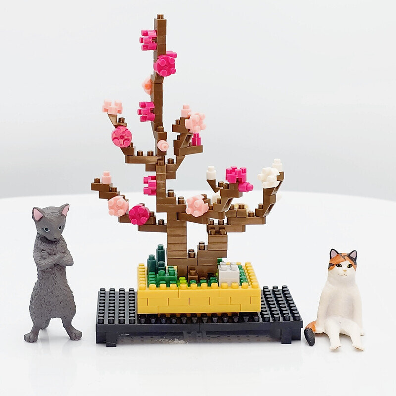 NBH_134 盆栽 梅 🇯🇵 ナノブロック nanoblock