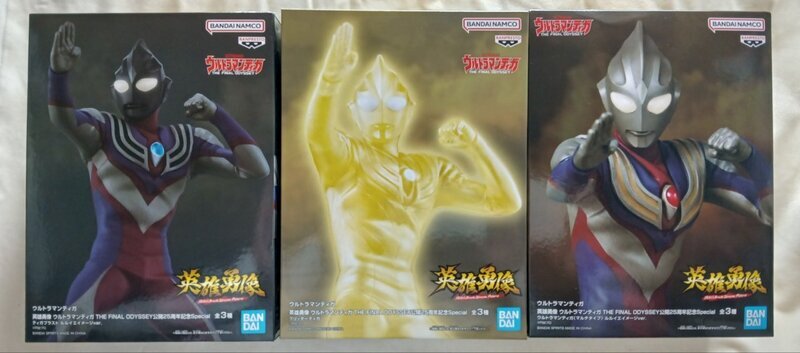 プライズ商品 ウルトラマンティガ 英雄勇像 ★ウルトラマンティガ THE FINAL ODYSSEY公開25周年記念Special