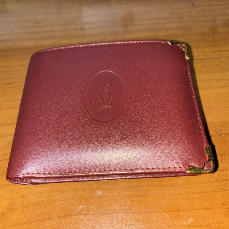 Cartier カルティエ マストライン 二つ折り財布
