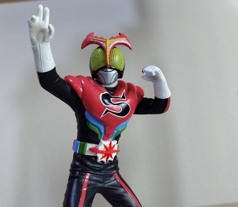 バンダイ ソフビ魂 仮面ライダーストロンガー（カスタム）