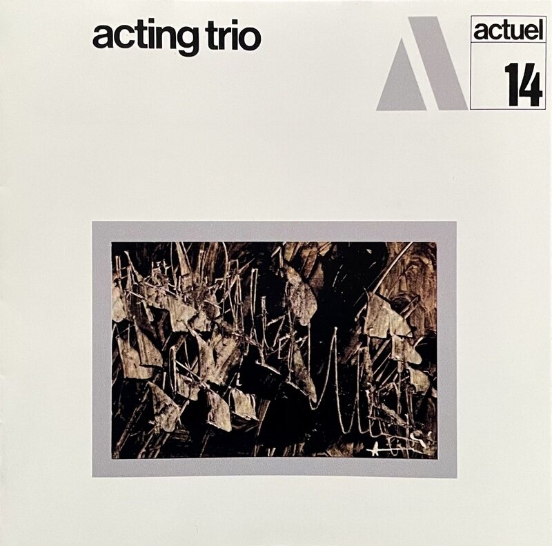 Acting Trio「acting trio」CD盤