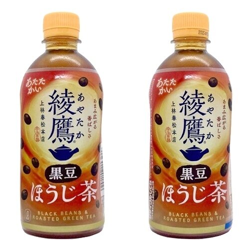 綾鷹 黒豆ほうじ茶 ホット専用 440ml加温PET (2024)