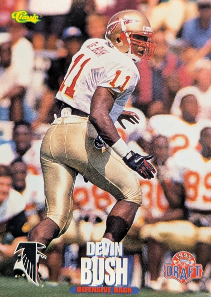 1995 Classic NFL Draft #26 Devin Bush