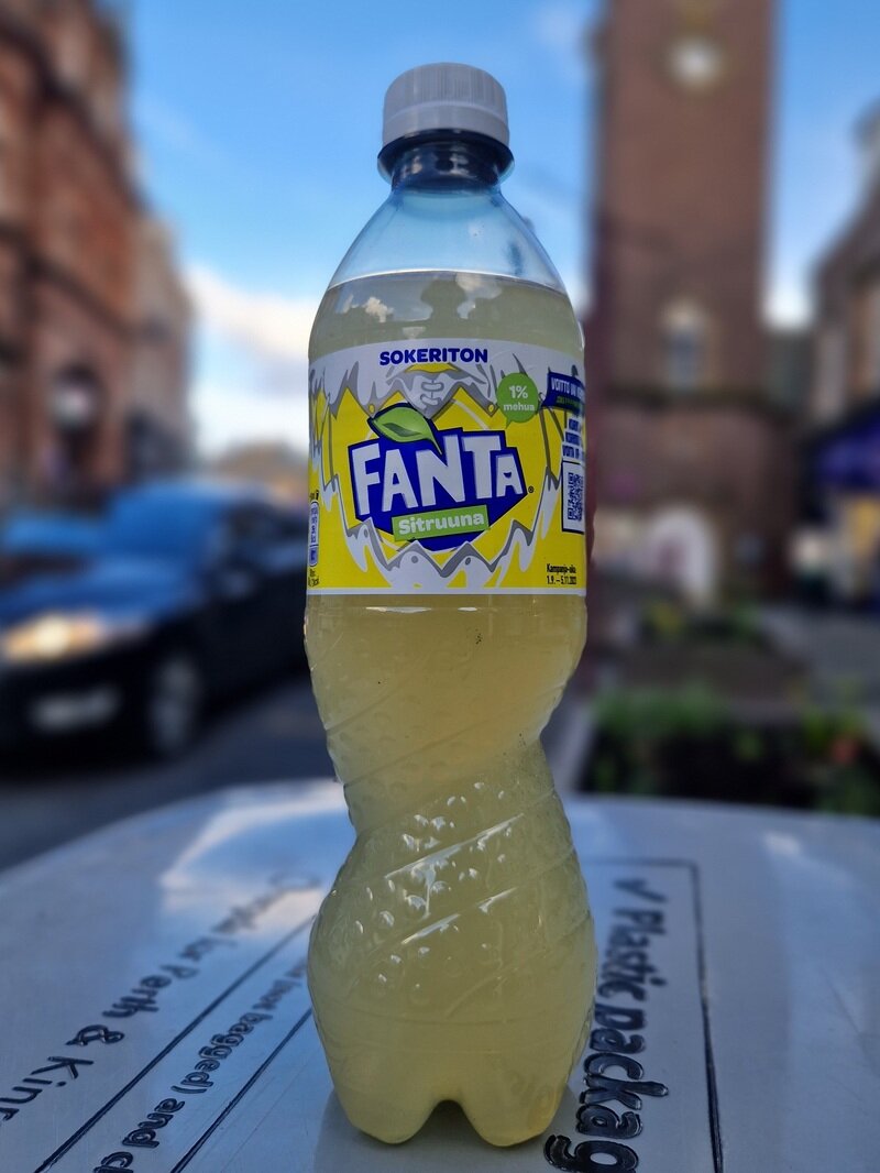 Fanta Lemon Zero Sugar from Finland 🇫🇮