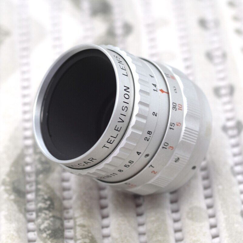 COSMICAR TELEVISION LENS 25mm-f1.4 (by ICHIZUKA)
