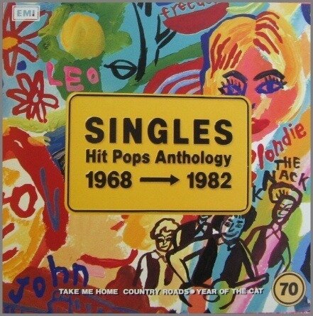 SINGLES Hit Pops Anthology 1968 → 1982 展示中 in Museum of