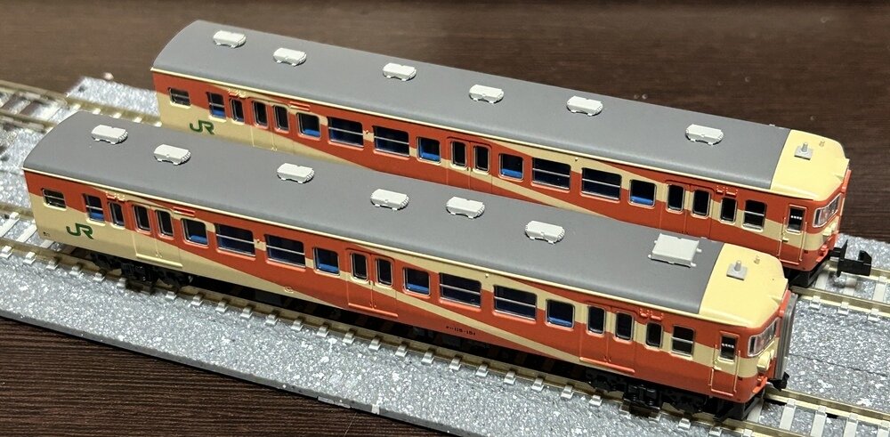 公式]鉄道模型(A6769クハ115 上沼垂運転区控車タイプ 2両セット