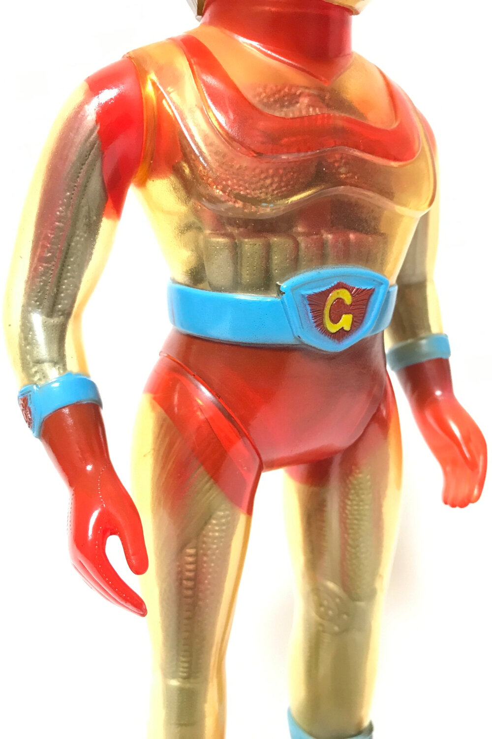 行け！ ゴッドマン ソフビ ブルマァク 当時モノ 希少 レア 美品