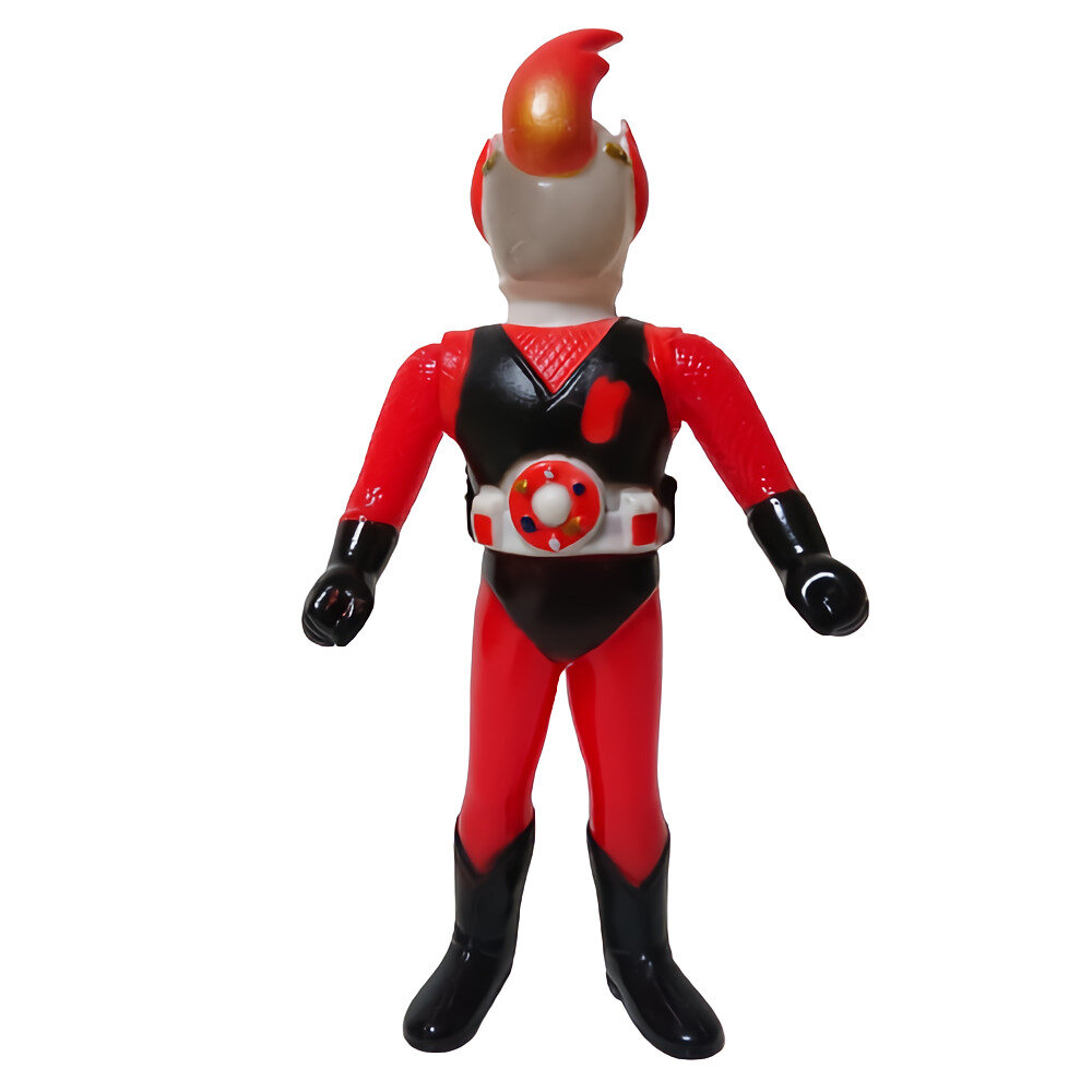 ポピーソフビ☆忍者キャプター火忍☆デッドストック品武器付