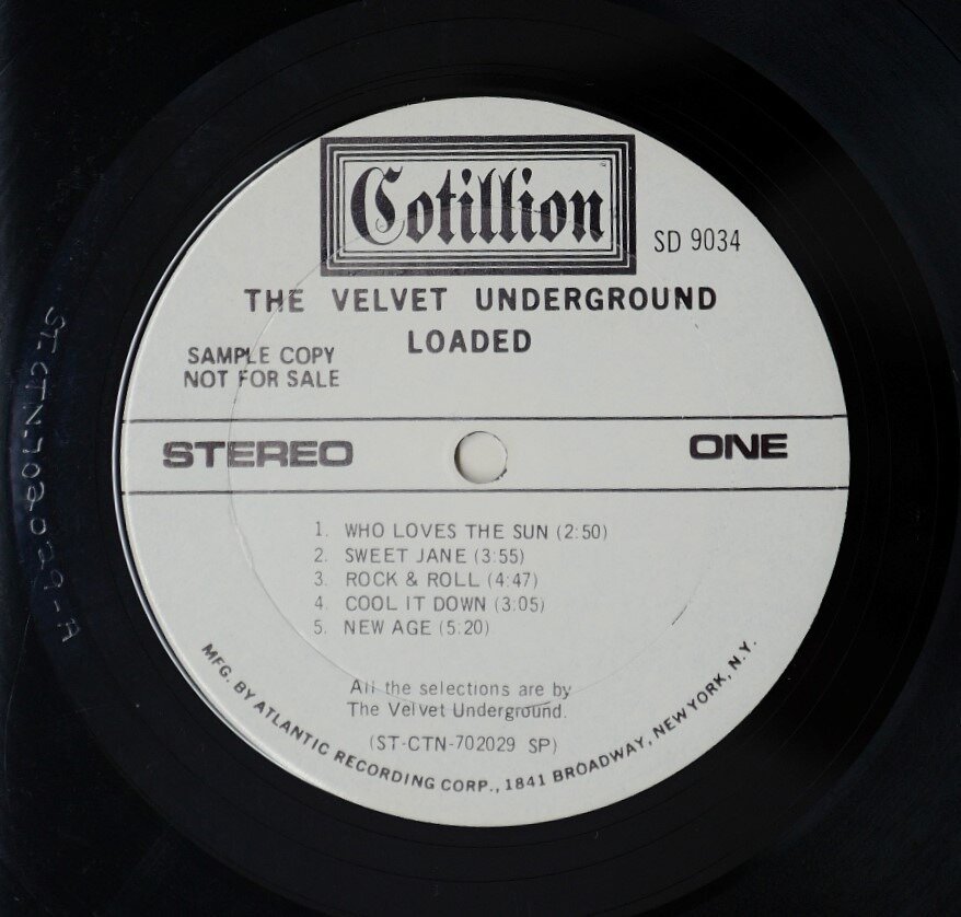The Velvet Underground / Loaded (US, Cotillion, SD 9034