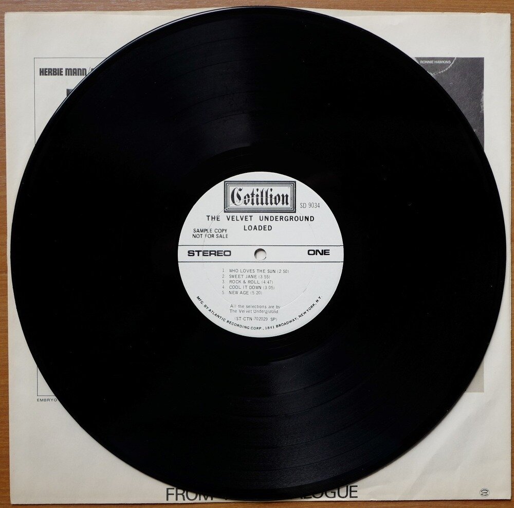 VELVET SONGS LP レコード The Velvet Underground / Loaded (US, Cotillion, SD 9034