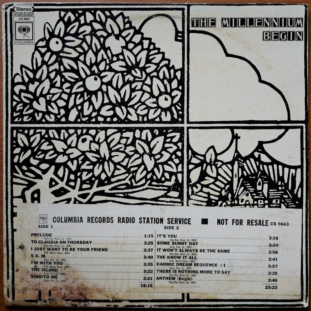 The Millennium / Begin (US, promo, Columbia, CS 9663) <July