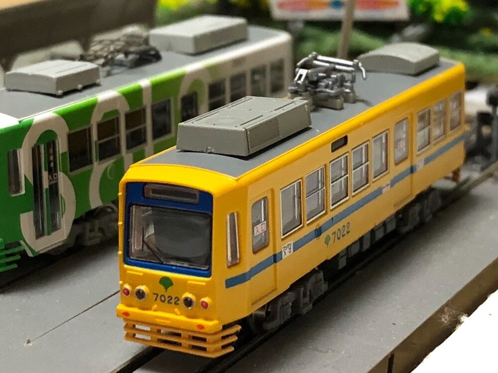 MODEMO 【NT91】東京都電 7000形 「更新車」 “旧塗装2005” 展示