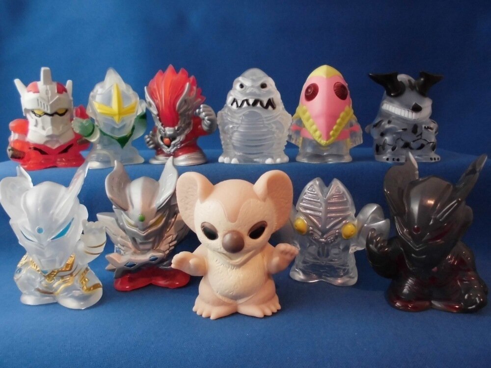 ウルトラマン 指人形 ウルフェス クリアブルー クリアレッド まとめ売り レア ウルトラマン 指人形 ウルフェス クリアブルー クリアレッド